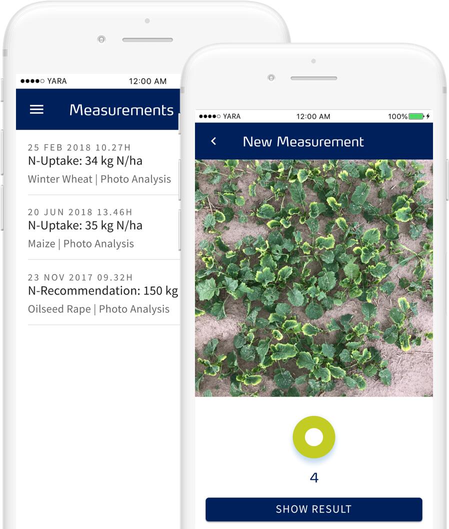 YaraIrix - mobilní aplikace
