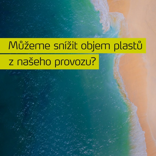 Recyklované obaly - Snížení množství plastů v našich provozech